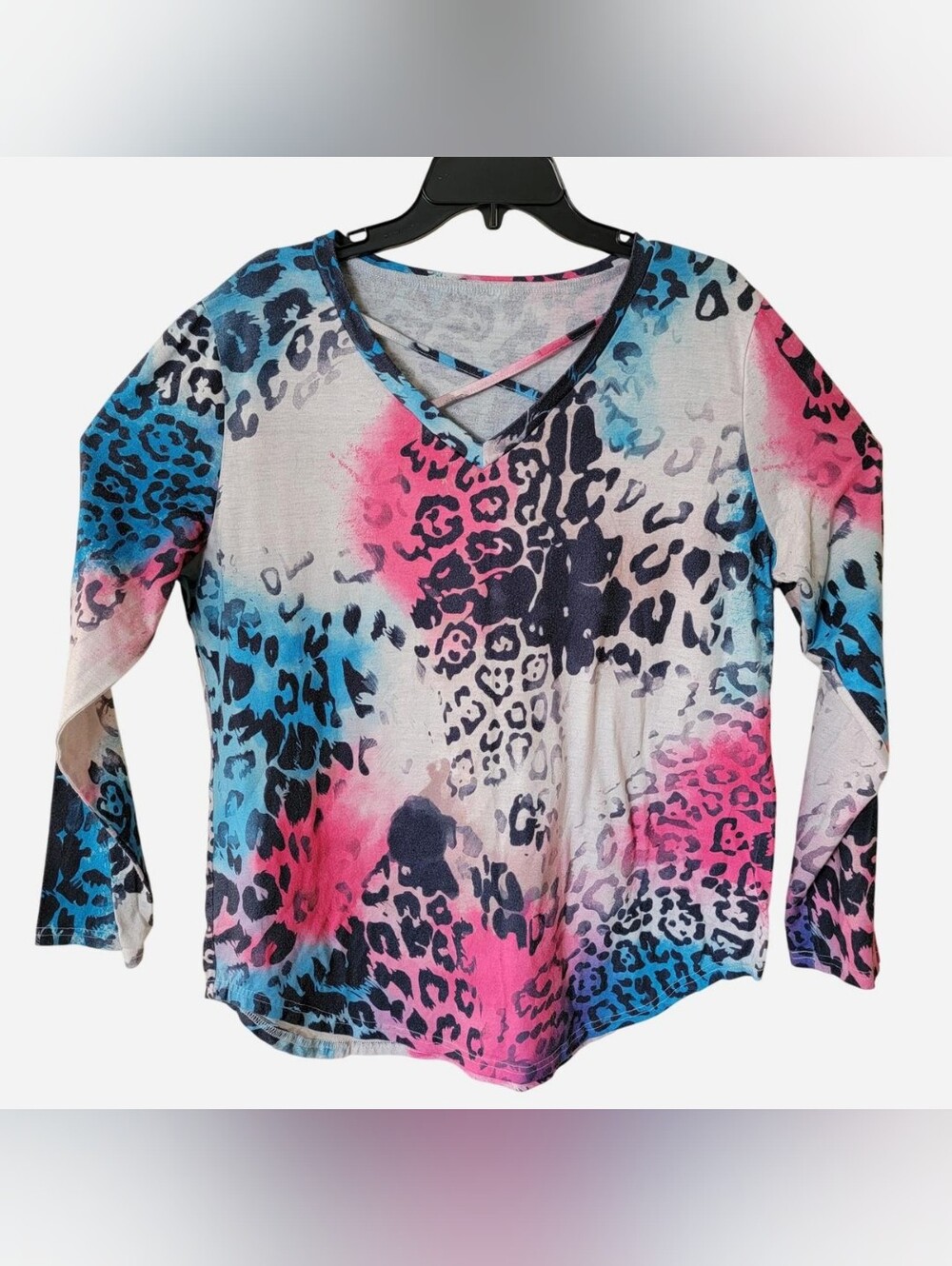 Shein Women's Leopard Top